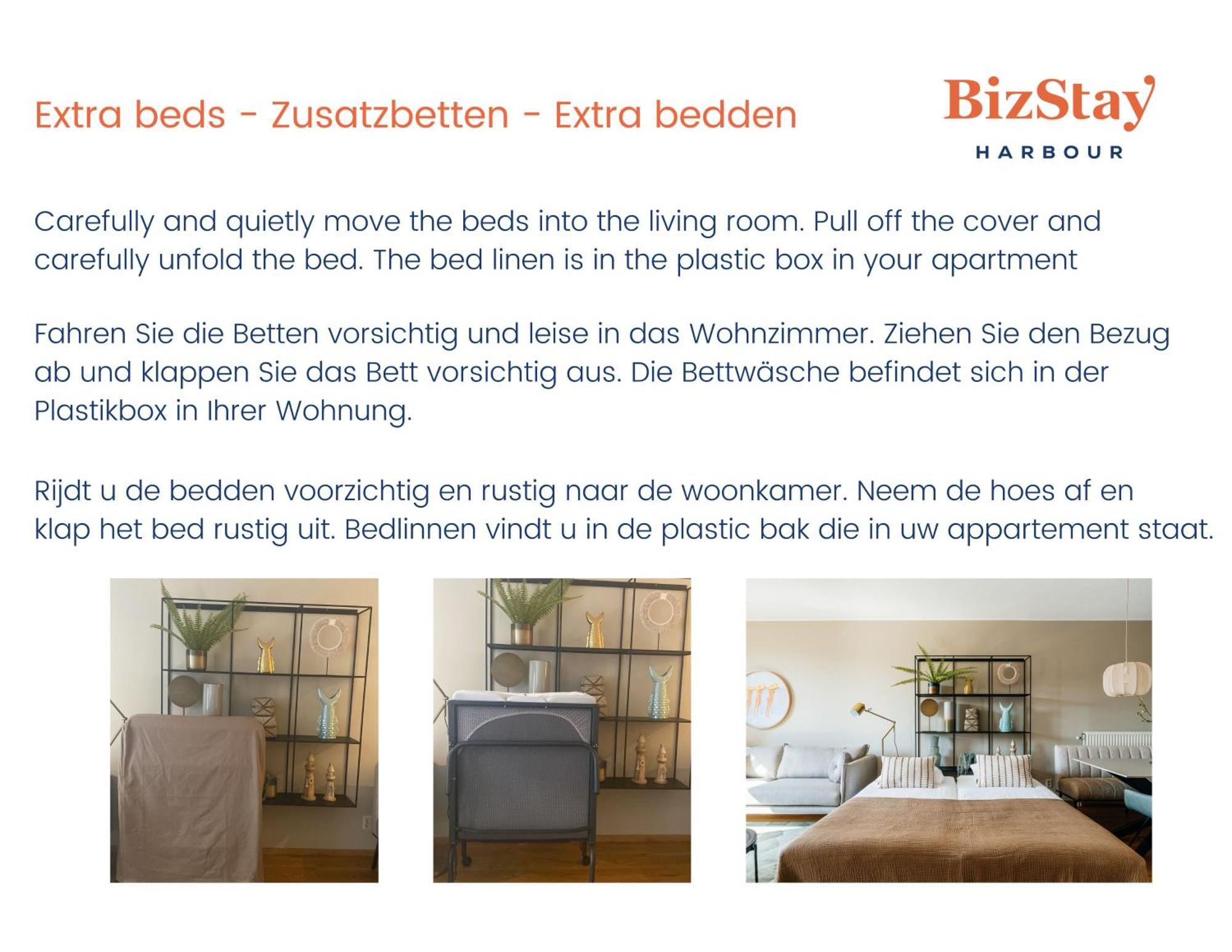 BizStay Harbour III Scheveningen Apartments Den Haag Kamer foto